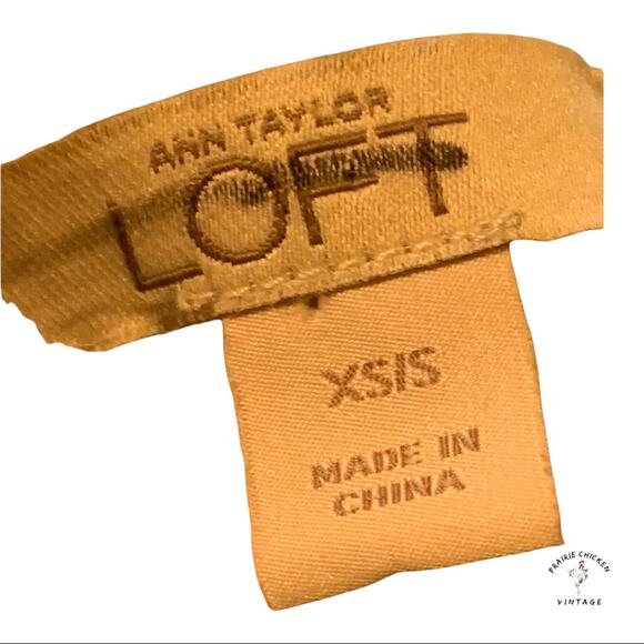 LOFT Fuzzy Acrylic Sweater Cape Coat Shawl - XS / S Striped - Picture 6 of 7